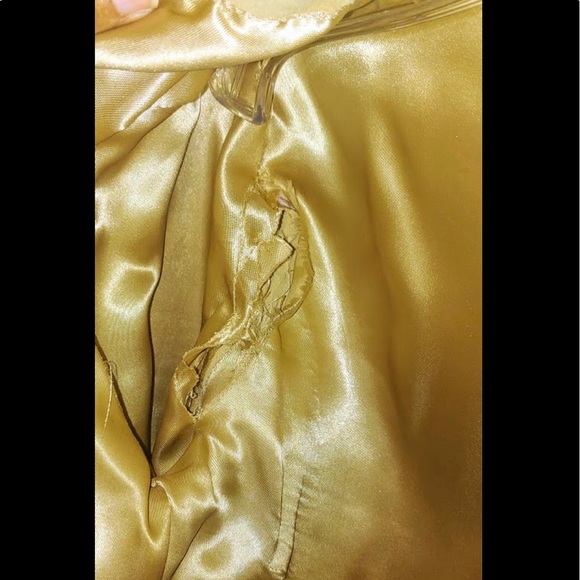 Vintage Suede Embroidered Jacket Taupe Sz Medium - Picture 14 of 15